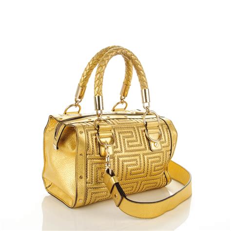 versace purse gold|Versace purses outlet.